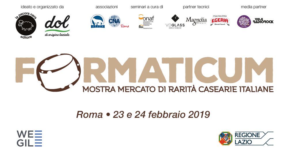 FORMATICUM: Prende il via nella Capitale la prima edizione della mostra mercato dedicata alle rarità casearie made in Italy.